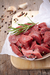 Image showing fresh raw meat