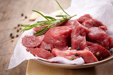 Image showing fresh raw meat