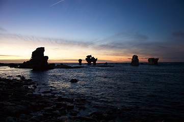 Image showing Fårö Rauk