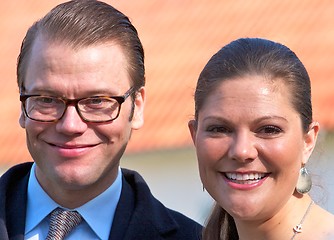 Image showing Prince Daniel & princess Victoria of Sweden