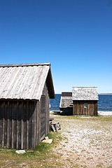 Image showing Fishing lodge