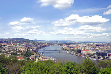 Image showing budapest skyline