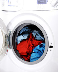 Image showing Clothes in laundry