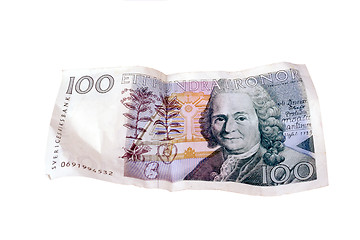 Image showing Swedish 100 kronor