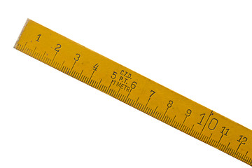 Image showing Wood Ruler