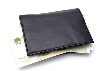 Image showing Wallet and currency 