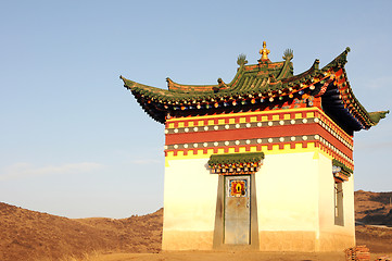 Image showing Tibetan shrine