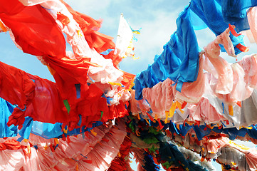 Image showing Tibetan prayer flags