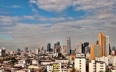 Image showing Urban landscape, day view of the Bangkok