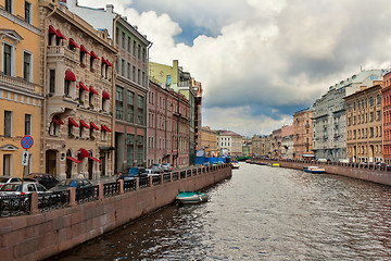 Image showing Canal in St. Petersburg