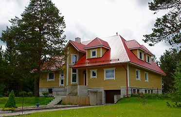 Image showing The modern house