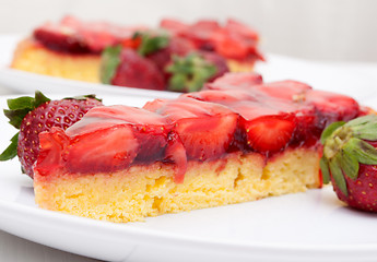 Image showing Strawberry Cake