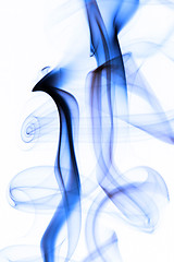 Image showing blue smoke
