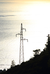 Image showing electricity pylon