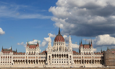 Image showing Budapest, the building of the Parliament