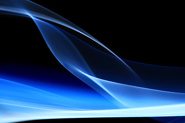 Image showing Blue smoke