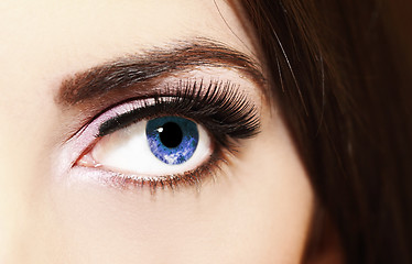 Image showing woman eyes