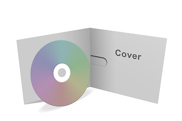 Image showing blank cd cover