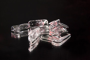 Image showing red ice