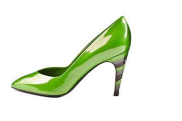 Image showing green shoe