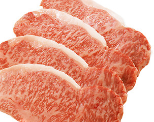 Image showing slices of fresh meat