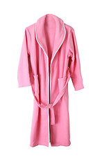 Image showing bathrobe isolated