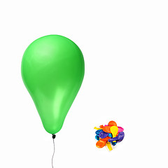 Image showing Inflatable balloon