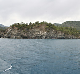 Image showing sea mountain landscape