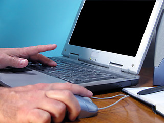 Image showing Computer hands
