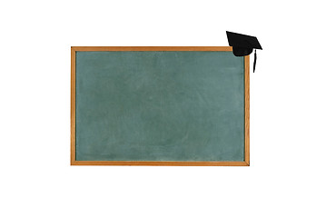 Image showing empty blackboard