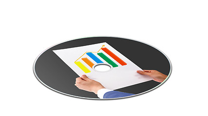 Image showing cd with business cover