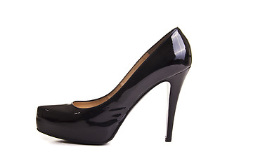 Image showing Black women shoes isolated