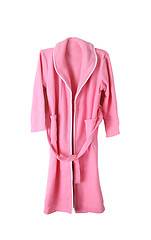 Image showing bathrobe isolated