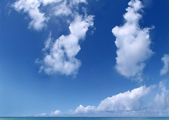 Image showing Beautiful cloudy sky