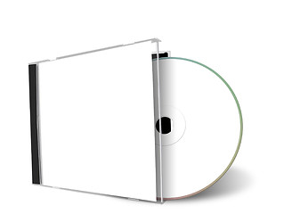 Image showing blank cd cover