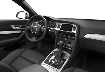 Image showing car interior