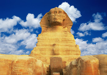 Image showing Egyptian pharaoh