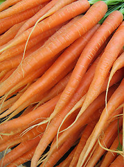 Image showing raw carrots