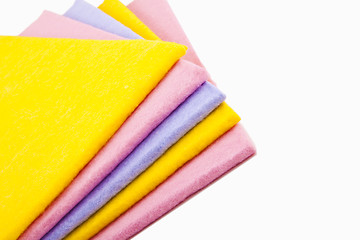 Image showing nice colorful towels