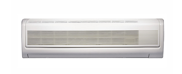 Image showing Air conditioner isolated on white