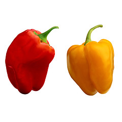 Image showing sweet pepper isolated
