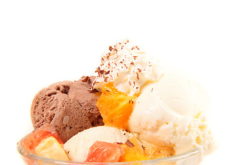 Image showing Ice Cream close-up