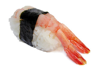 Image showing Shrimp sushi