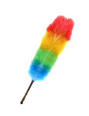 Image showing Soft colorful duster isolated