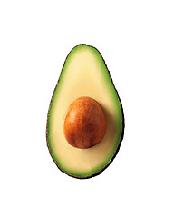 Image showing half avocado