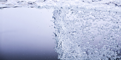 Image showing water splashing