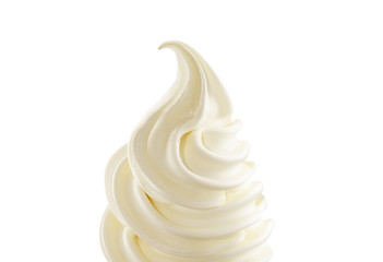 Image showing Soft ice-cream top