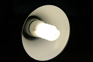 Image showing White Light on black background