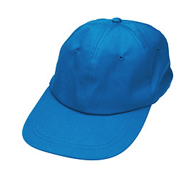 Image showing Jeans cap on a white background