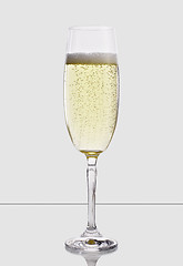 Image showing A glass of champagne